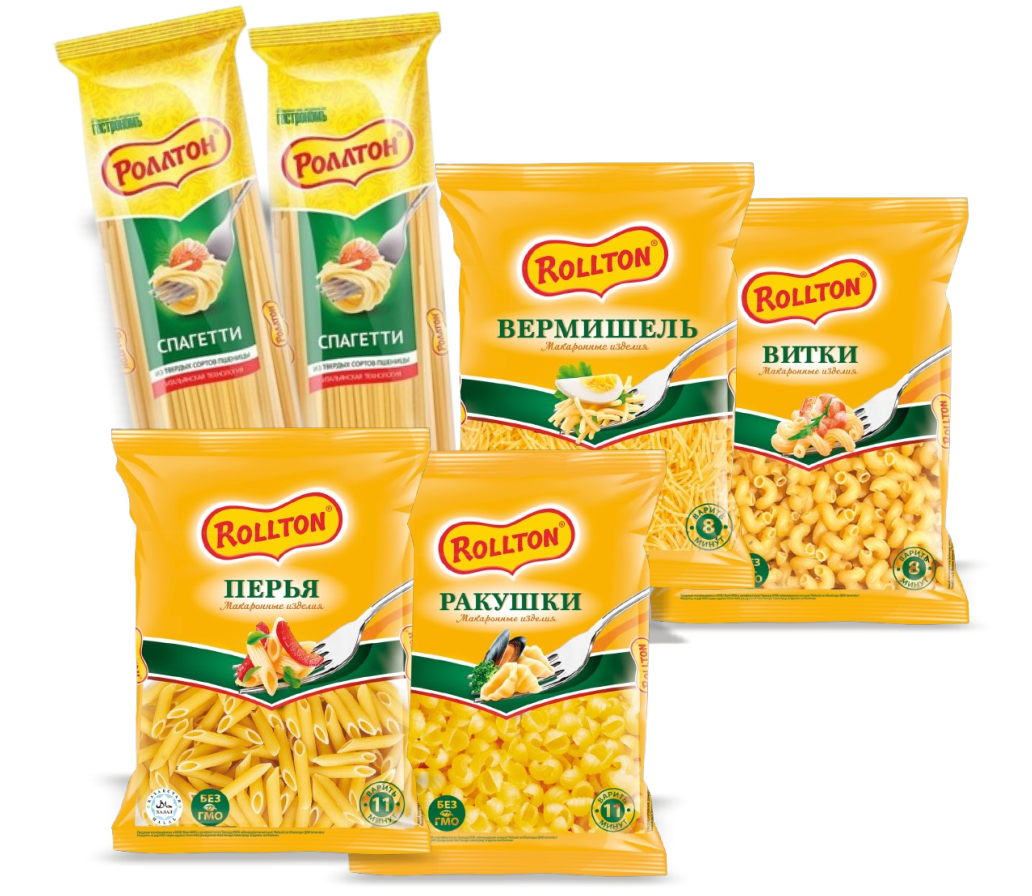 Макароны "Роллтон" 400г