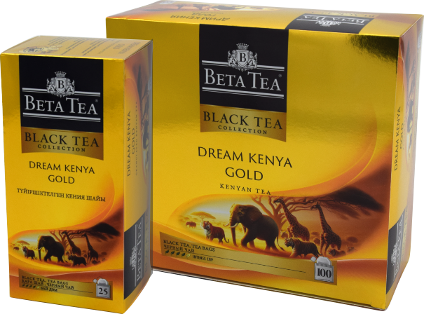 Чай Beta Dream Kenya Gold  пакет. 25*2г, 100*1,8г