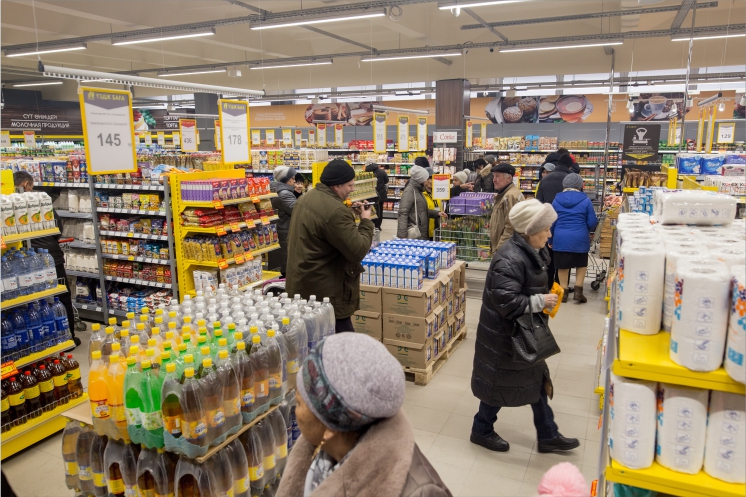 Открытие обновленного супермаркета "Анвар" по пр.Абулхаир хана, 49, г.Актобе