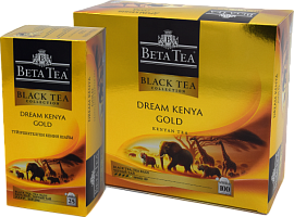 Чай Beta Dream Kenya Gold  пакет. 25*2г, 100*1,8г