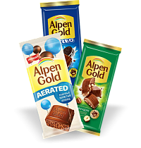Шоколад Alpen Gold 80г, 95г