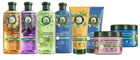 Шампунь / Бальзам-ополаскиватель / Маска д/волос Herbal Essences
