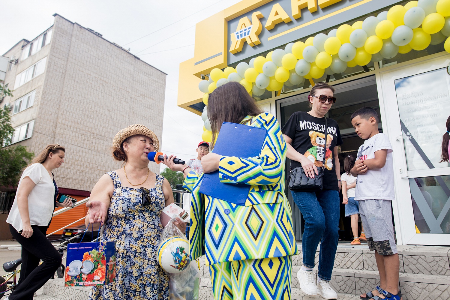 Открытие нового супермаркета в г.Актобе, по ул.Братьев Жубановых 276