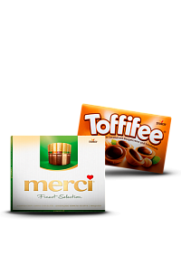 Набор конфет «Merci» / «Toffifee»
